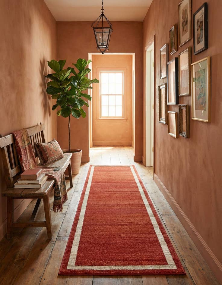 Detail image of 2' 7 x 10' Angelica Runner Rug