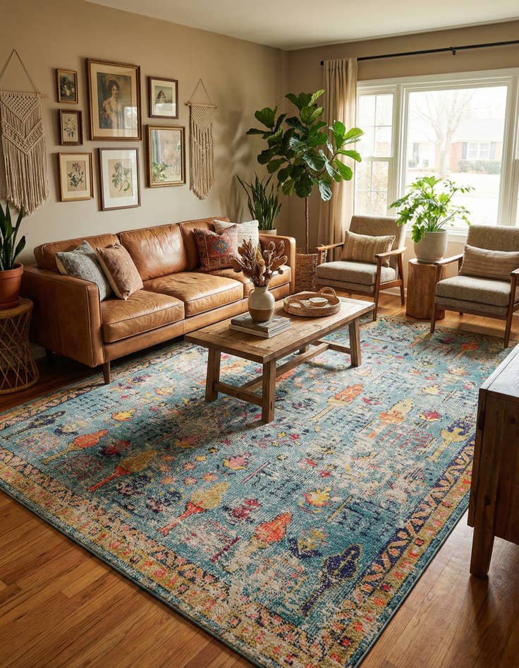 Detail image of 9' x 12' 2  Washable Alta Rug