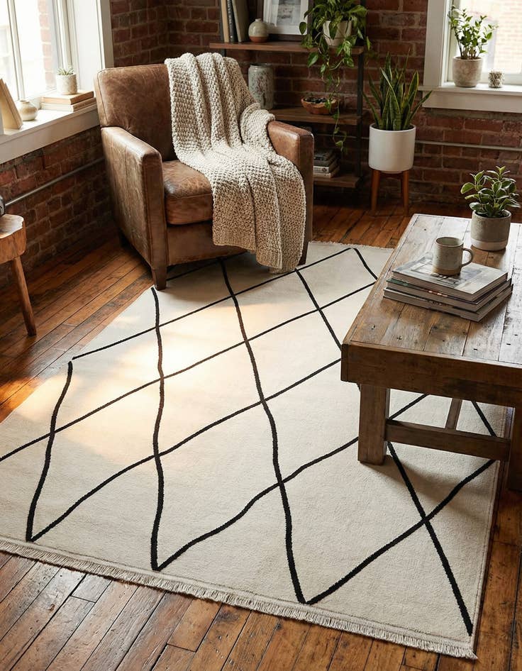 Detail image of 4' 1 x 6' 1 Milano Rug