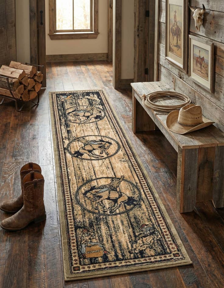 Detail image of 2' x 8' Pioneer Runner Rug