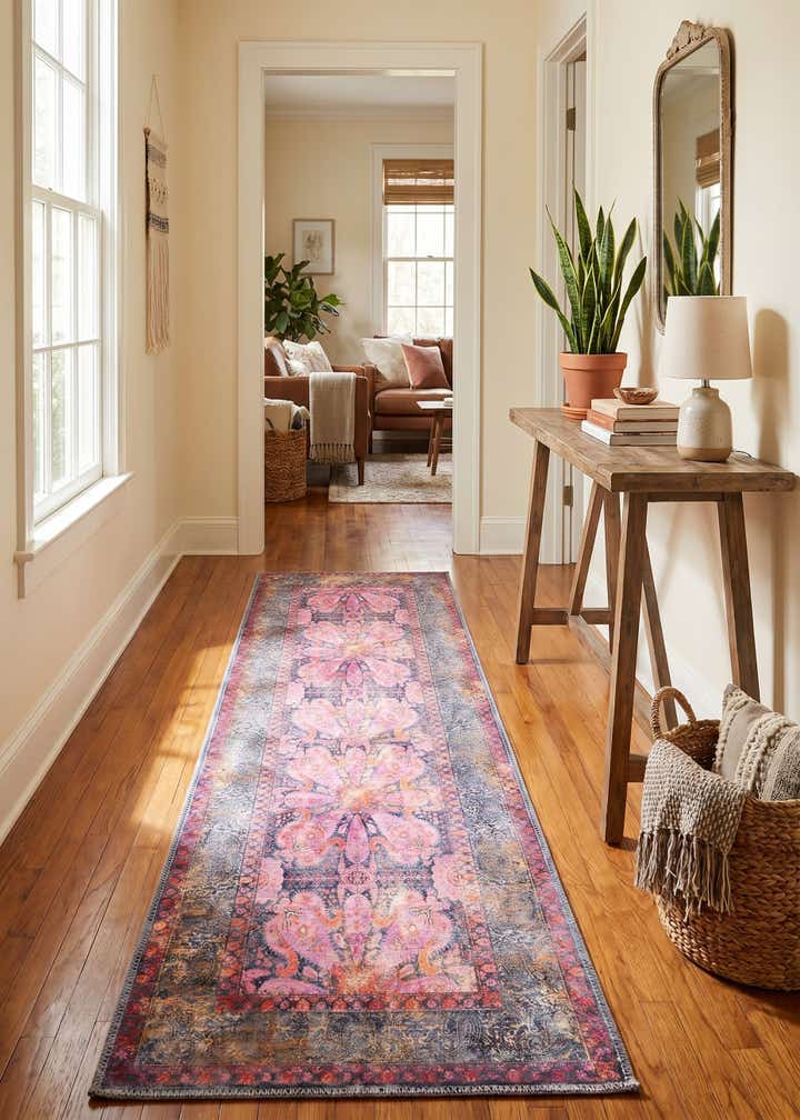 2' x 8' Washable Mangata Runner Rug