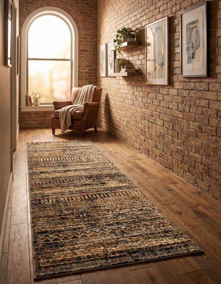 Detail image of 2' x 7' Saturn Runner Rug