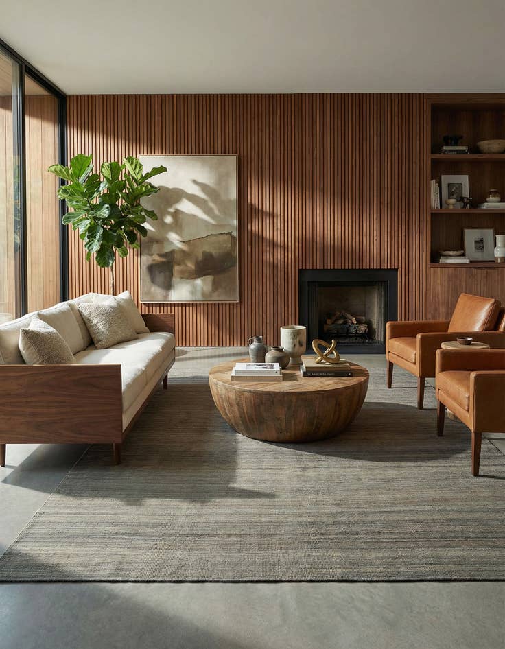 Detail image of 8' 6 x 11' 3 Hand Woven Kilim Modern Wool Rug