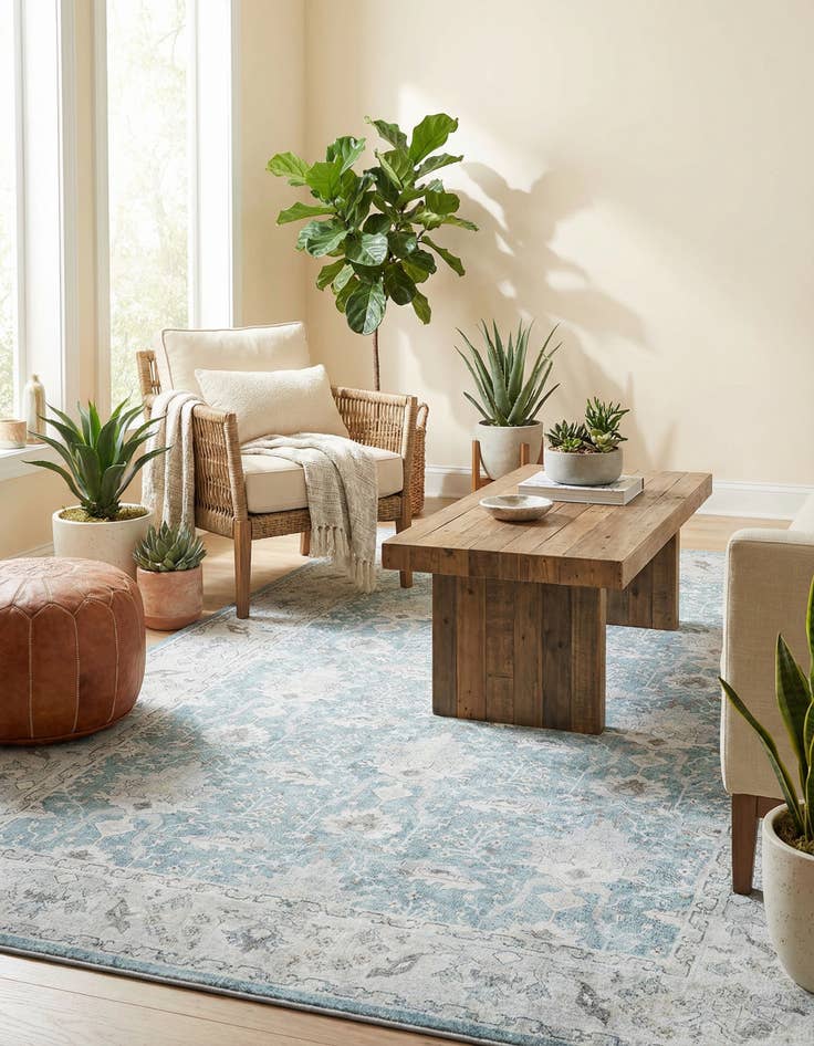 Detail image of 4' 1 x 6' 1 Timeless Rug