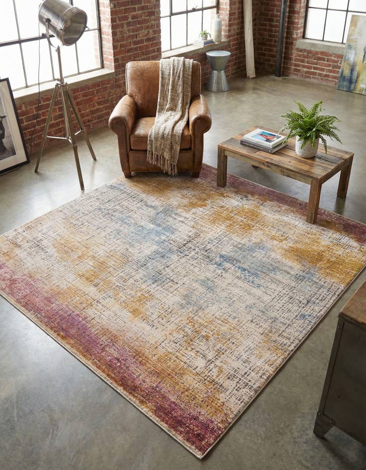 Detail image of 7' 10 x 7' 10 Deepa Square Rug