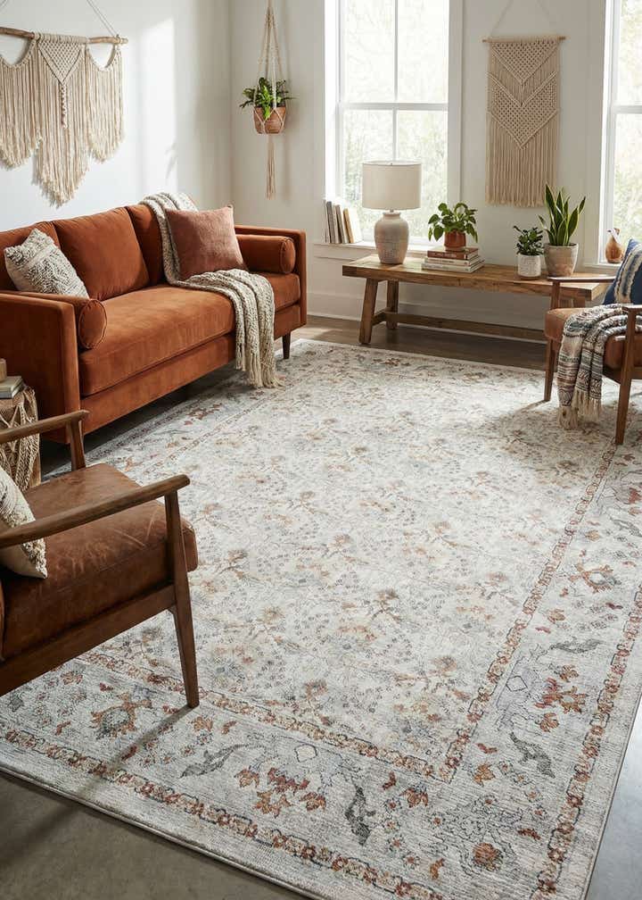9' 5 x 13' 1 Washable Timeless Rug
