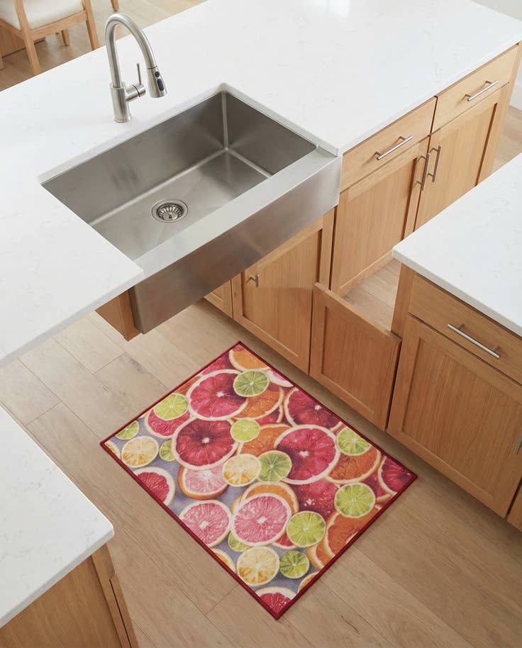 Detail image of 2' x 3' 1 Easy-Clean Jill Zarin Caribbean Indoor / Outdoor Rug