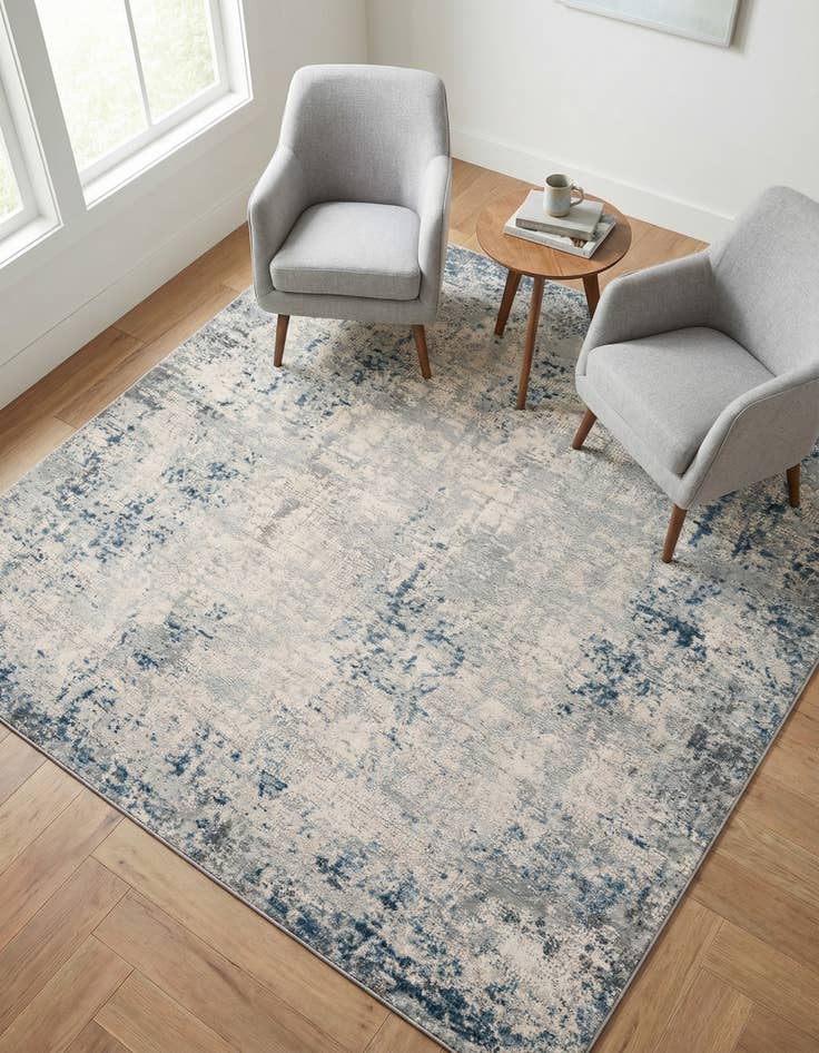 Detail image of 6' x 6' Caspian Square Rug