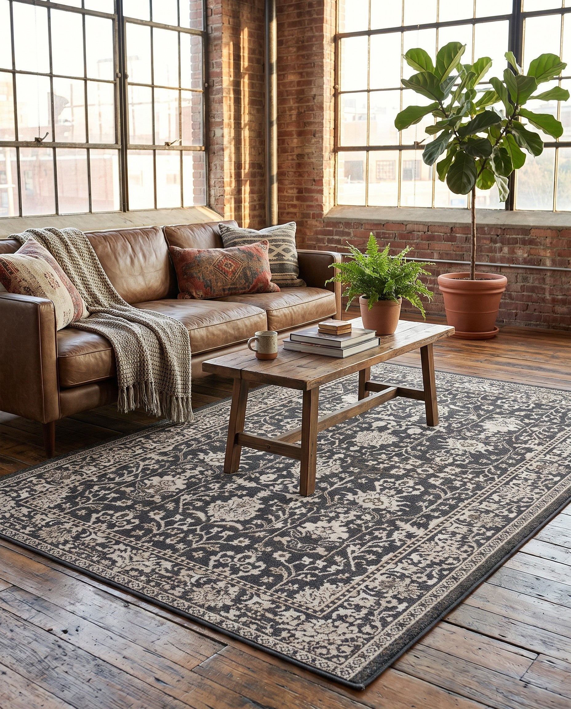 5' 3 x 8' Kamala Washable Rug