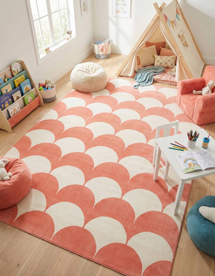 Detail image of 9' x 12' Whimsy Kids Rug