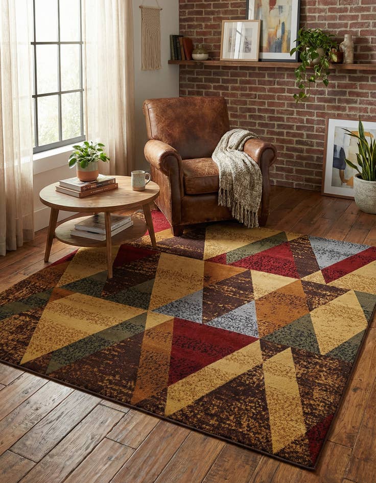 Detail image of 7' 10 x 7' 10 Cafe Square Rug