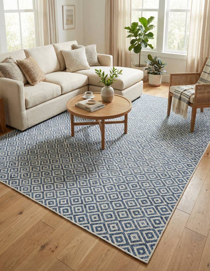 Detail image of 7' 10 x 10' Washable Jill Zarin Costa Rica Indoor / Outdoor Rug