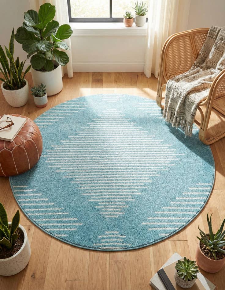 Detail image of 4' x 4' Kai Round Rug