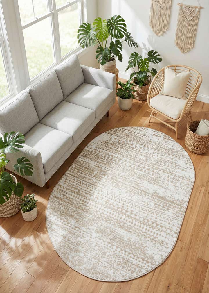4' x 6' Hermitage Oval Rug