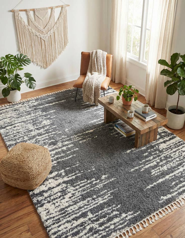 Detail image of 9' x 12' Serenity Shag Rug