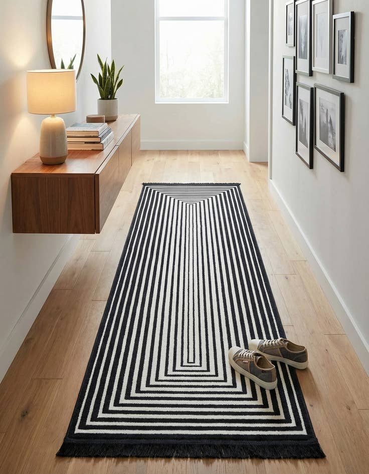 Detail image of 2' x 6' 1 Milano Runner Rug