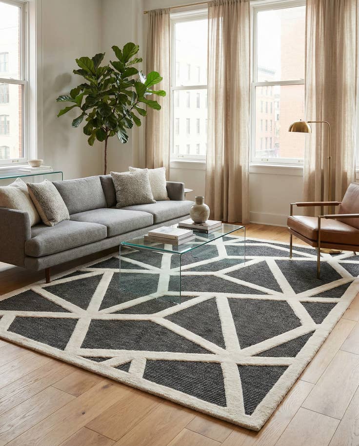 Detail image of 7' 10 x 10' Prismatic Rug