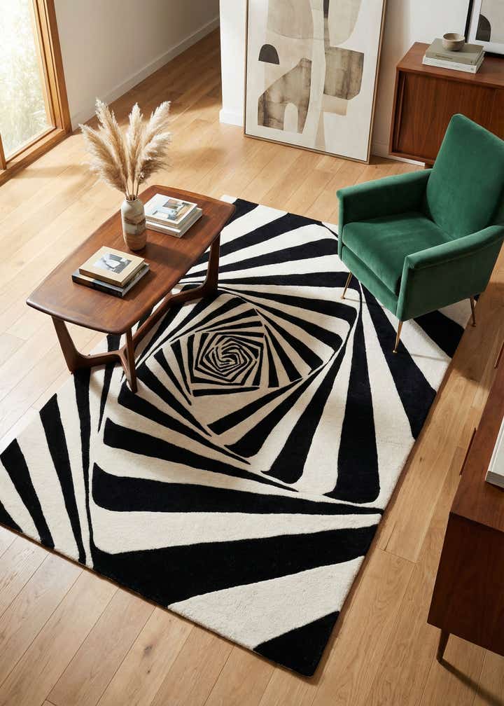 4' 1 x 6' 1 Vortex Wool Rug