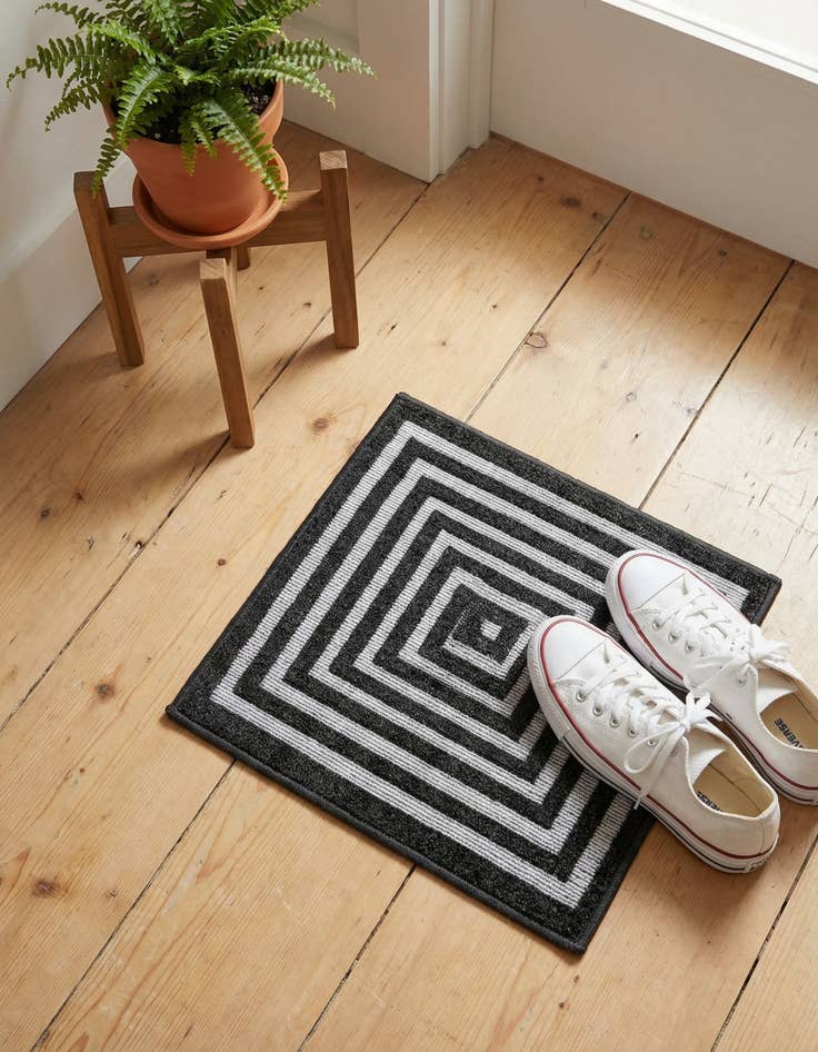 Detail image of 1' 8 x 1' 8 Washable Sabrina Soto Prescott Indoor / Outdoor Sample Rug