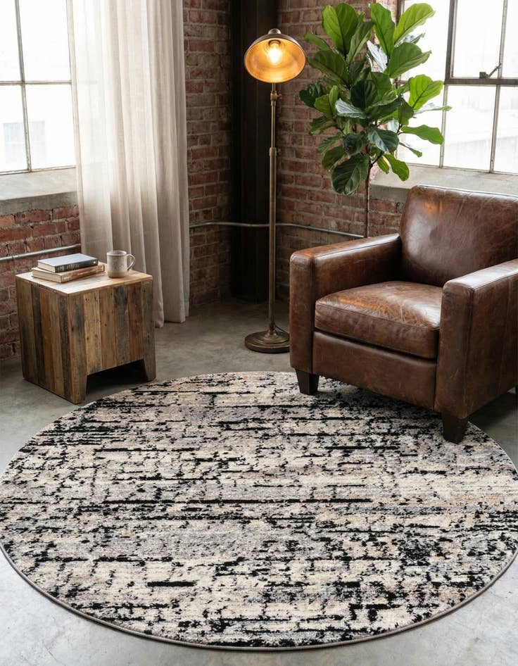 Detail image of  5' x 5' Tucson Round Rug