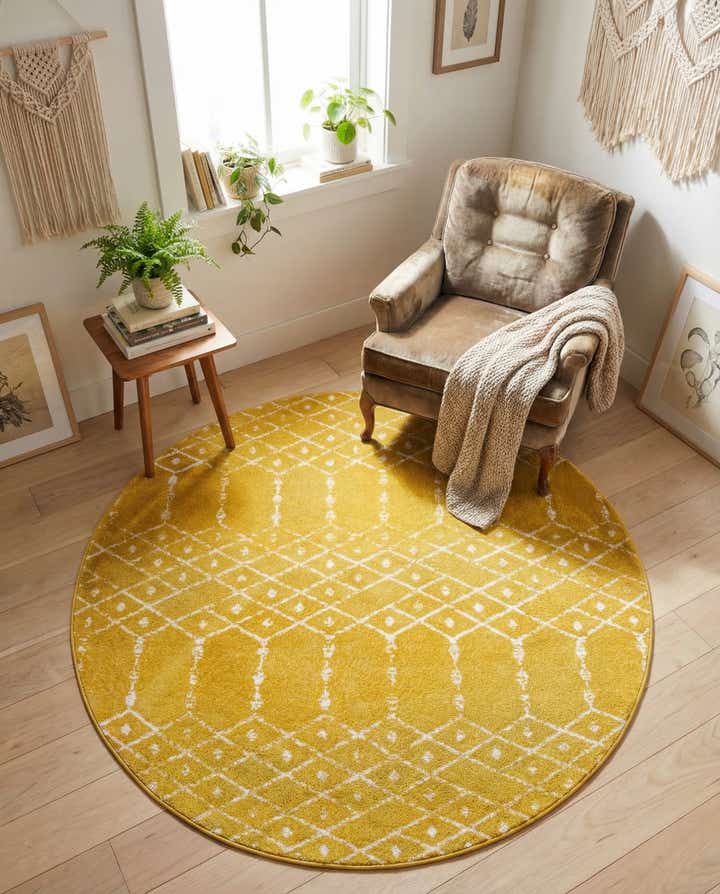 160cm x 160cm Paxon Trellis Tapis Rond