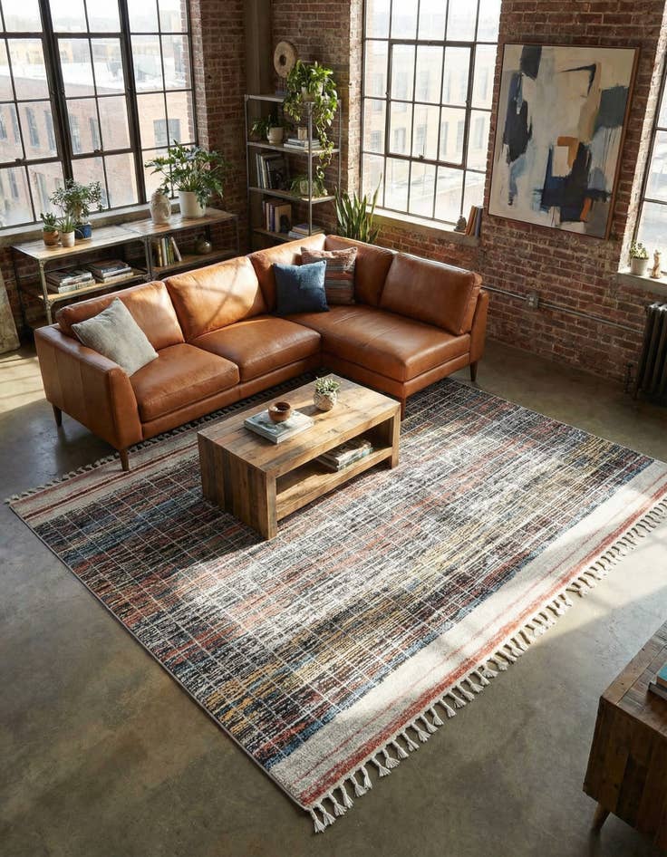 Detail image of 10' x 10' Aramis Square Rug