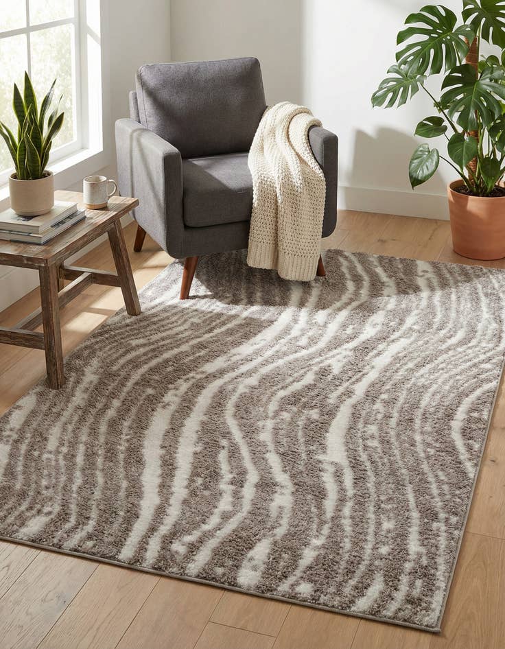 Detail image of 4' x 6' Sepia Rug