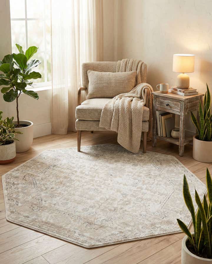 5' 3 x 5' 3 Oregon Octagon Rug