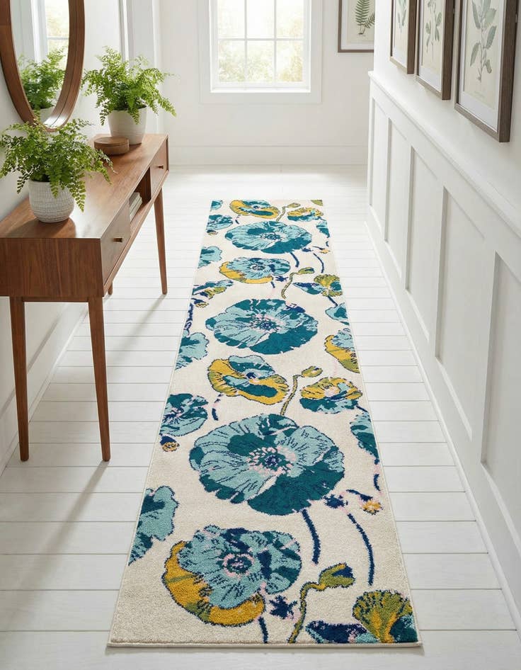 Detail image of 2' 7 x 12' Bloom Runner Rug