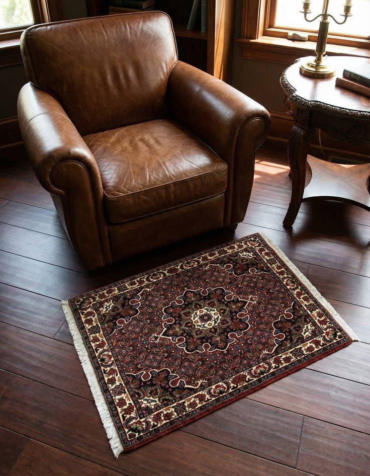 Detail image of 2' 7 x 3' 7 Bidjar Rug