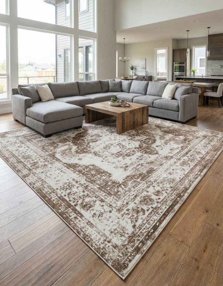 Detail image of  13' x 13' Monte Carlo Square Rug