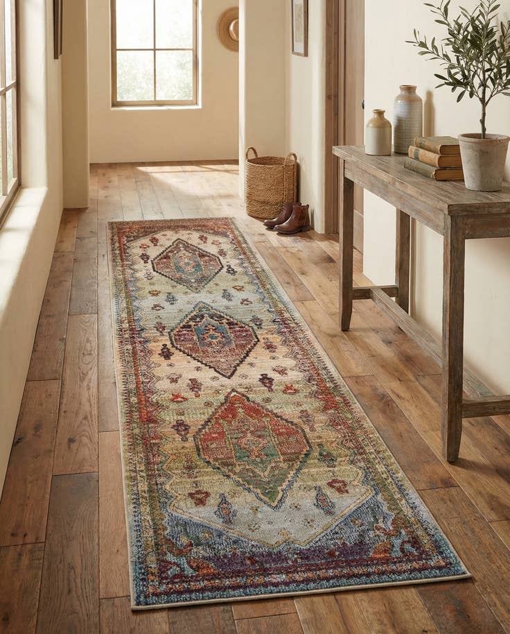 Detail image of 2' 7 x 10' Isabella Runner Rug
