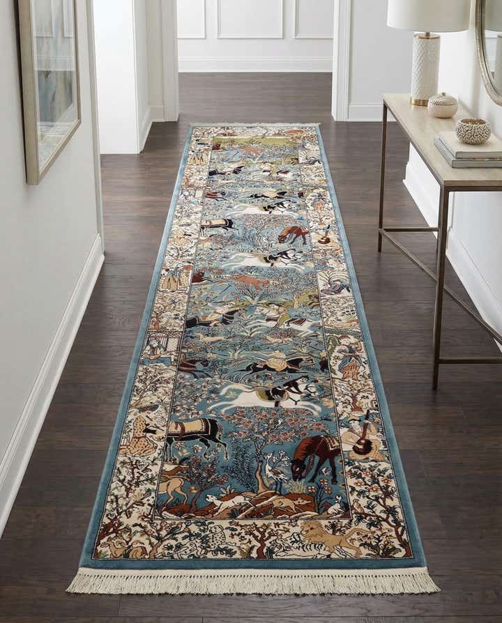 3' x 13' Nain Design Runner Rug