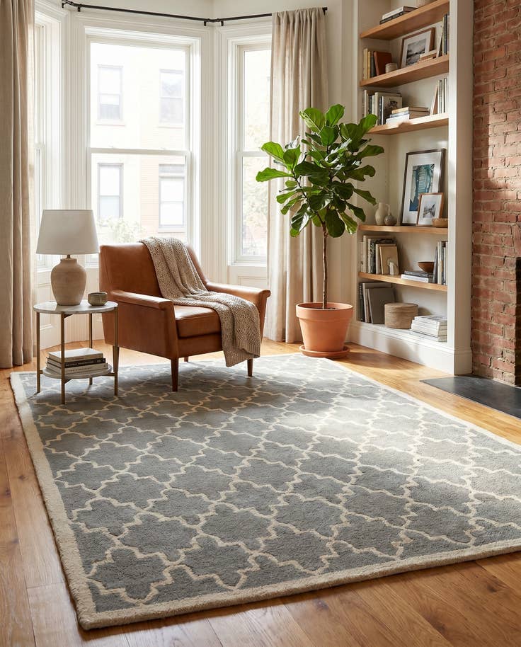 Detail image of 5' 1 x 8' Luna Rug