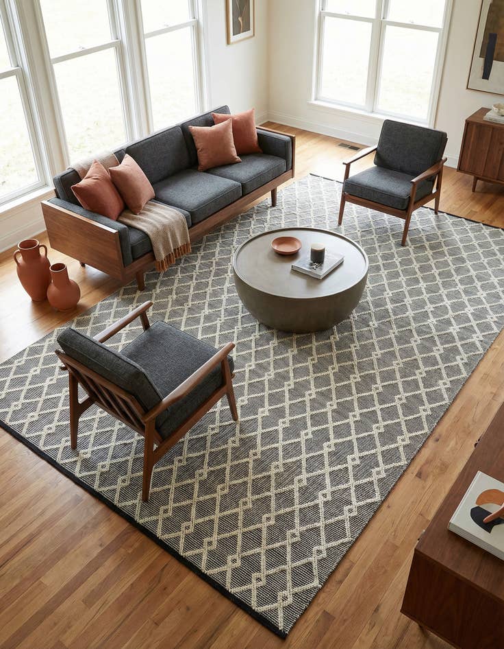 Detail image of 10' x 14' 1  Hand Knotted Jill Zarin Dorset Rug