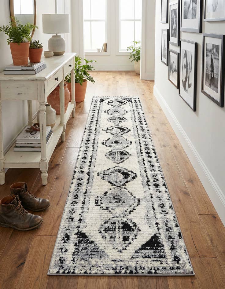 Detail image of 2' 7 x 12' Tagine Runner Rug