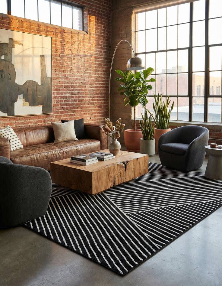 Detail image of 10' x 10' Oslo Square Rug