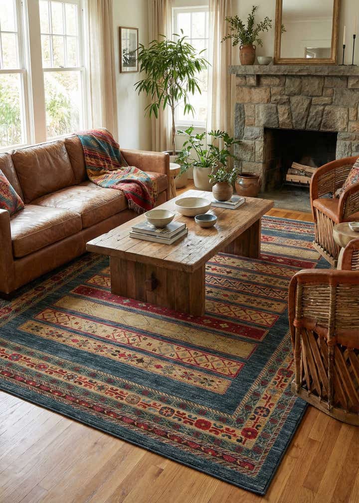 10' x 14' Kashkuli Gabbeh Rug