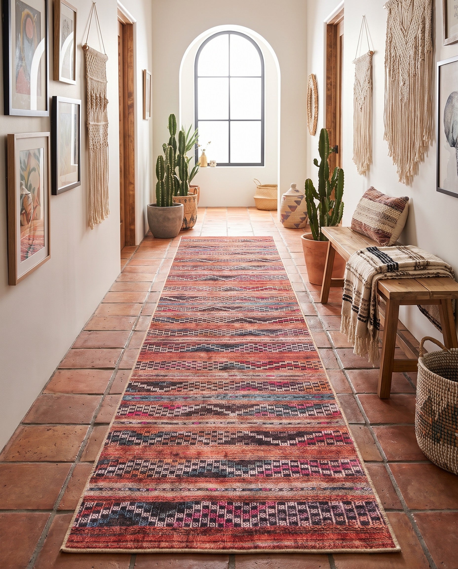 75cm x 365cm Wasbaar Timeless Loper Vloerkleed