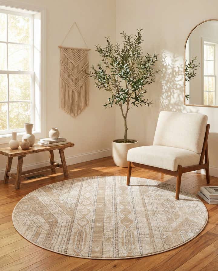 6' x 6' Oregon Round Rug