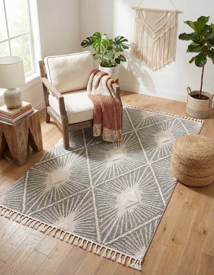 Detail image of 4' x 6' Boho Rug