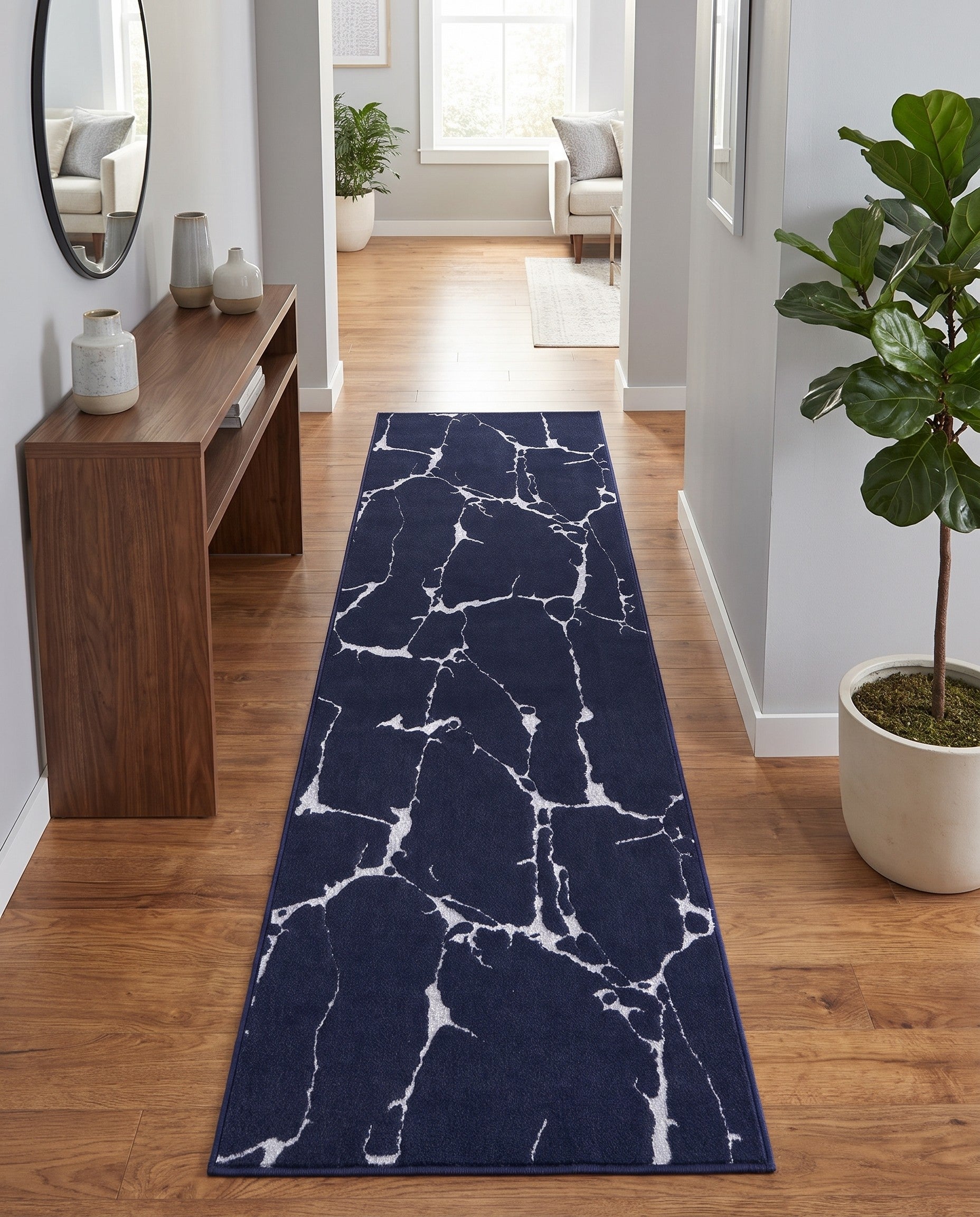 2' x 6' Vogue Geo Runner Rug