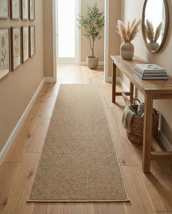2' x 8' Easy-Clean Solid Indoor / Outdoor Runner Rug