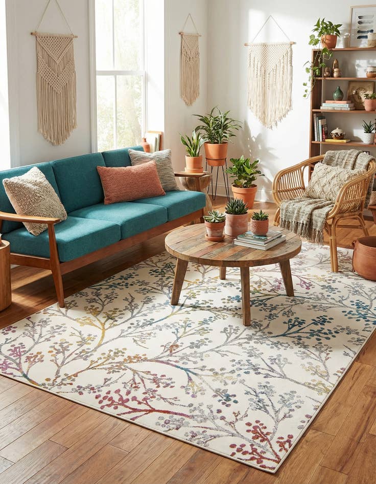 Detail image of 6' x 9' Blossom Rug