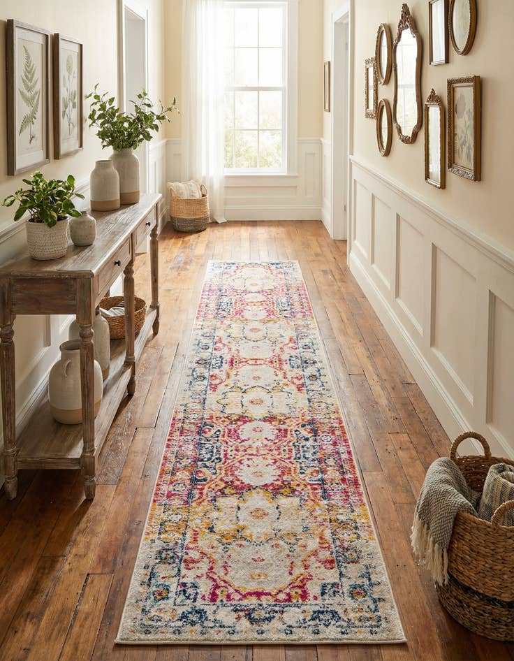 Detail image of 3' x 16' Madeline Vintage Runner Rug