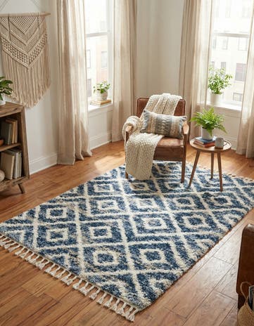 4' x 6' Athena Shag Rug