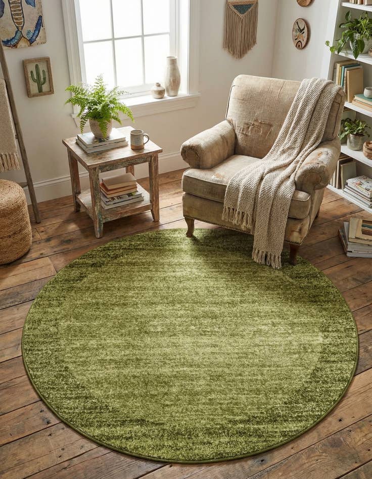 Detail image of 4' x 4' Angelica Round Rug