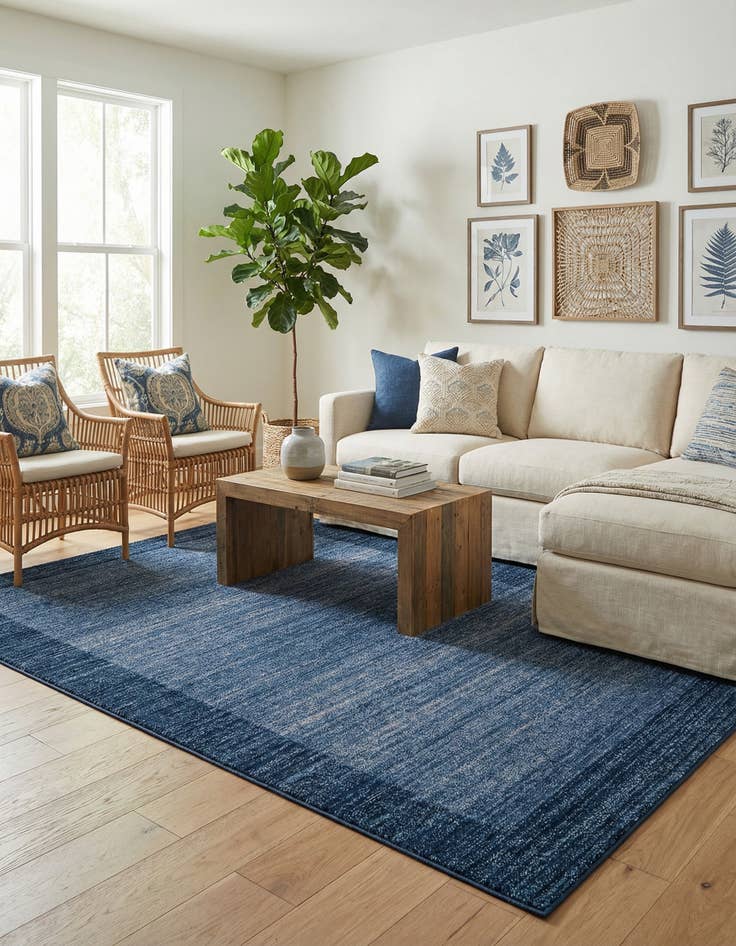 Detail image of 5' 3 x 8' Angelica Rug