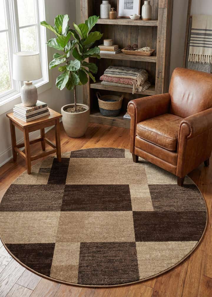 6' 1 x 6' 1 Equinox Round Rug
