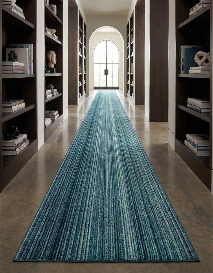 Detail image of 3' x 20' Gemstone Runner Rug